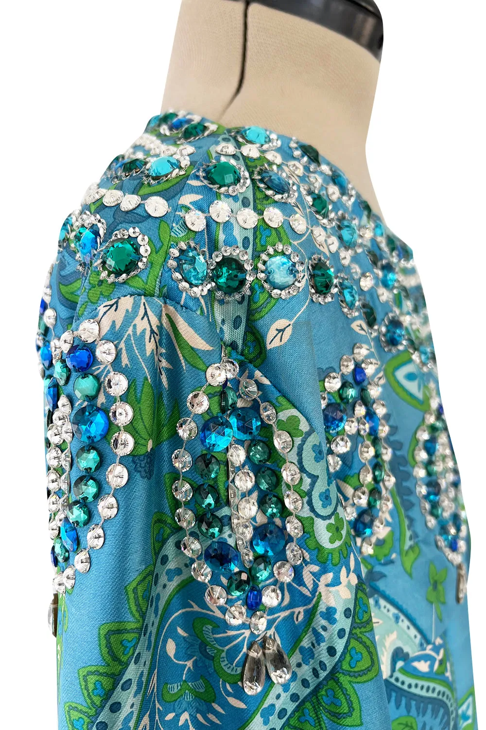 Cruise 2008 Christian Dior by John Galliano Look 2 Coat or Dress w Extensive Beadwork