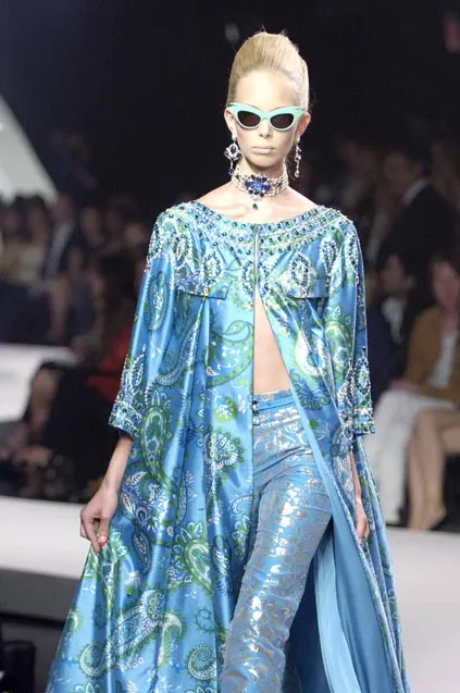 Cruise 2008 Christian Dior by John Galliano Look 2 Coat or Dress w Extensive Beadwork