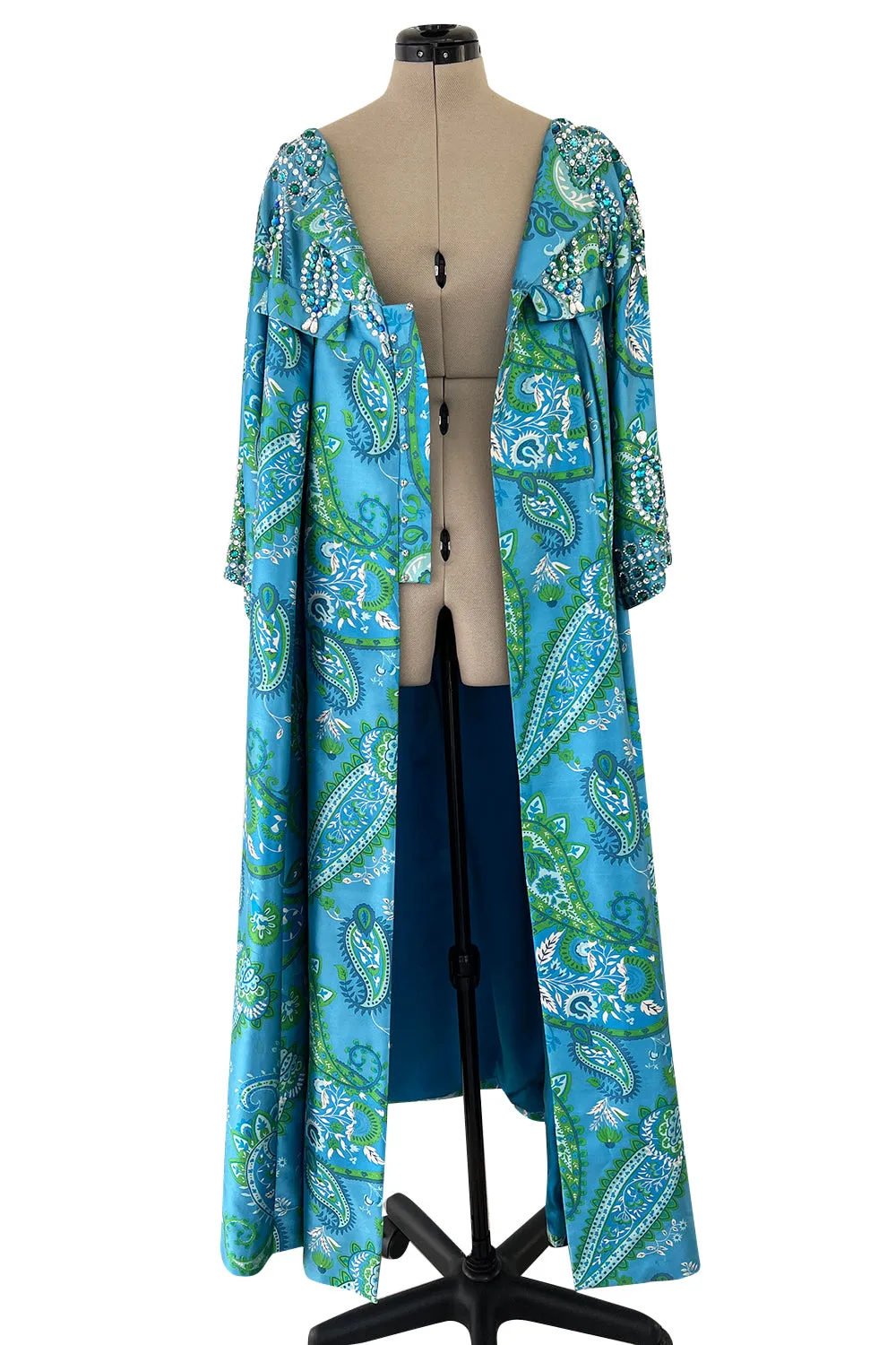 Cruise 2008 Christian Dior by John Galliano Look 2 Coat or Dress w Extensive Beadwork
