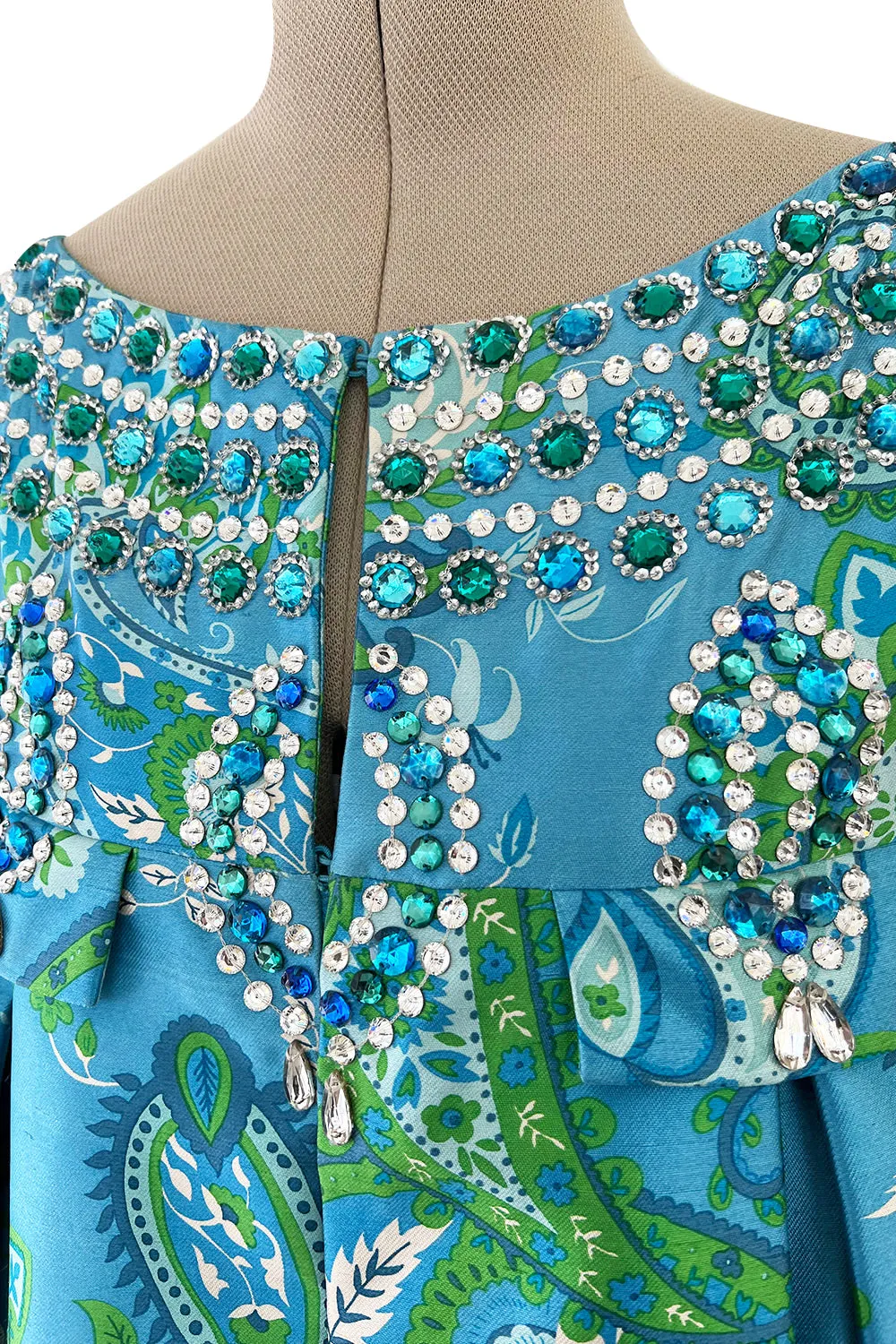Cruise 2008 Christian Dior by John Galliano Look 2 Coat or Dress w Extensive Beadwork