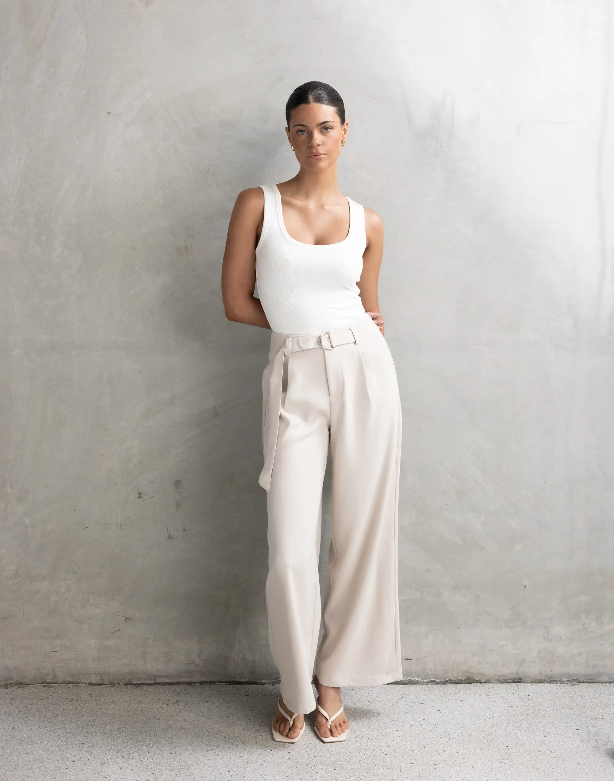 Sidwell Pants (Beige)